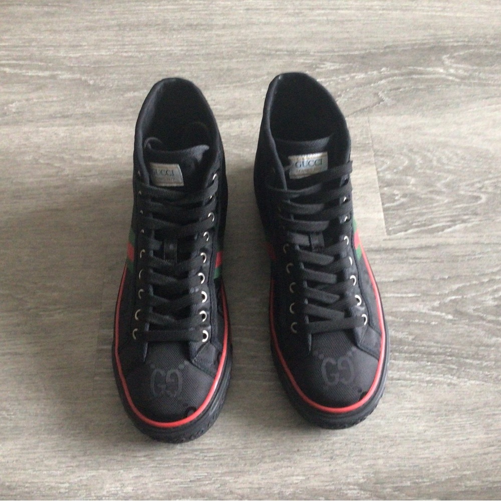 Gucci Off The Grid high top sneaker. Worn twice. No box.